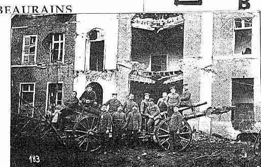 Ville de BEAURAINS Carte postale ancienne