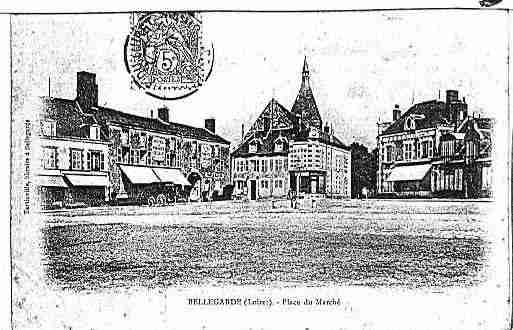 Ville de BELLEGARDE Carte postale ancienne