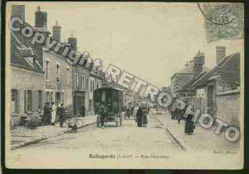 Ville de BELLEGARDE Carte postale ancienne