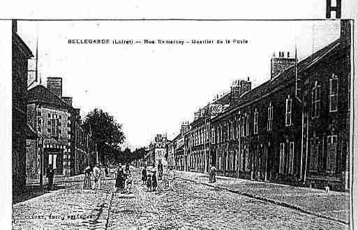 Ville de BELLEGARDE Carte postale ancienne