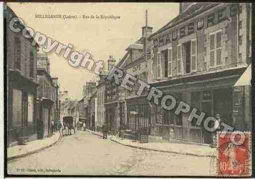 Ville de BELLEGARDE Carte postale ancienne