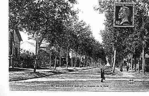 Ville de BELLEGARDE Carte postale ancienne