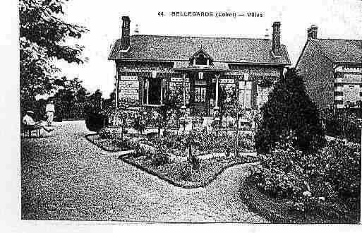 Ville de BELLEGARDE Carte postale ancienne