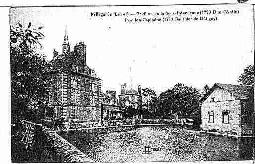 Ville de BELLEGARDE Carte postale ancienne