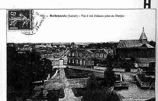 Ville de BELLEGARDE Carte postale ancienne