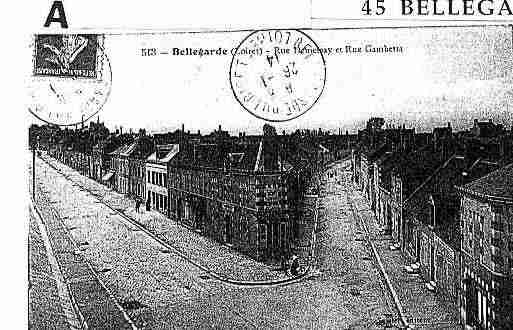 Ville de BELLEGARDE Carte postale ancienne