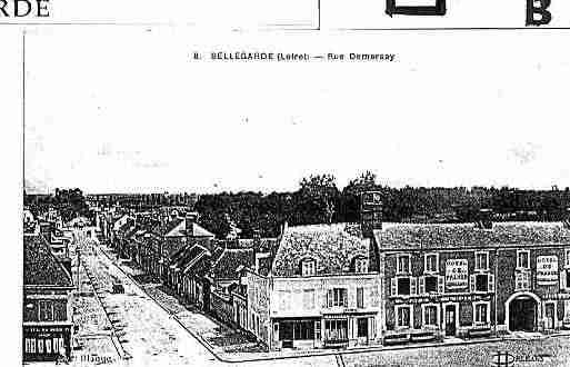 Ville de BELLEGARDE Carte postale ancienne