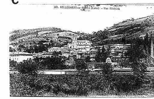 Ville de BELLEGARDEENFOREZ Carte postale ancienne