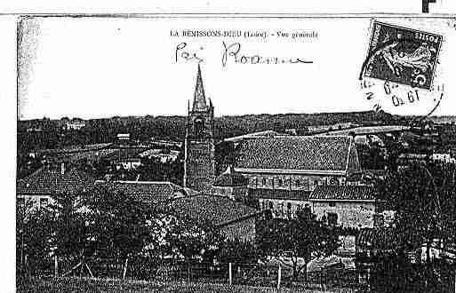 Ville de BENISSONDIEU(LA) Carte postale ancienne