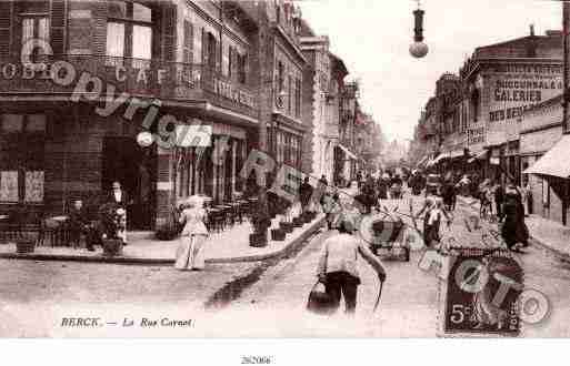 Ville de BERCK Carte postale ancienne