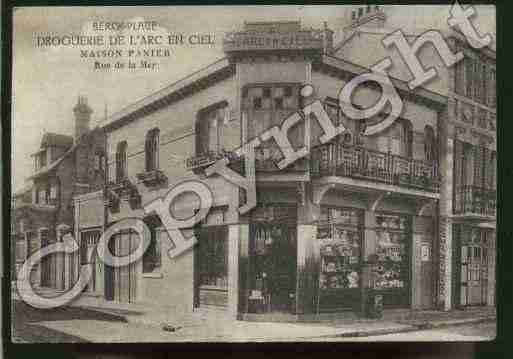 Ville de BERCK Carte postale ancienne