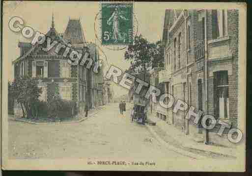 Ville de BERCK Carte postale ancienne