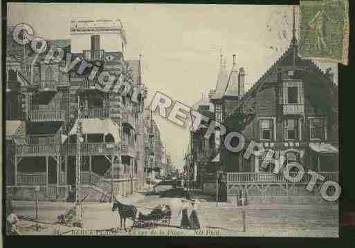 Ville de BERCK Carte postale ancienne