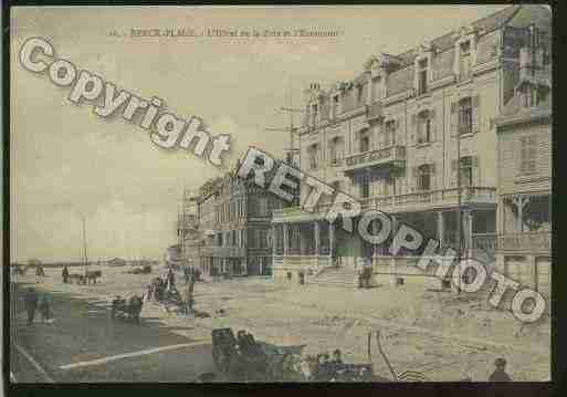 Ville de BERCK Carte postale ancienne