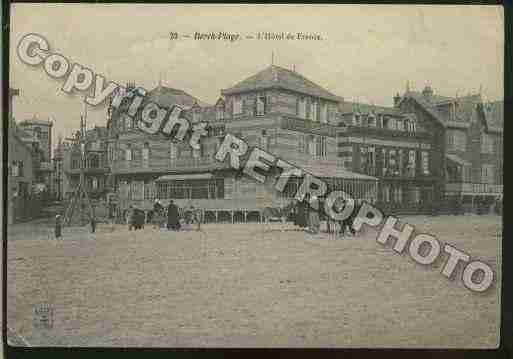 Ville de BERCK Carte postale ancienne