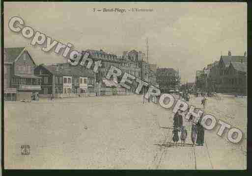 Ville de BERCK Carte postale ancienne