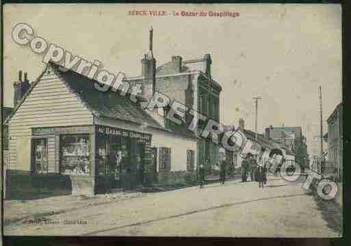 Ville de BERCK Carte postale ancienne