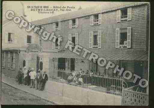 Ville de BERCK Carte postale ancienne