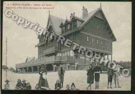 Ville de BERCK Carte postale ancienne