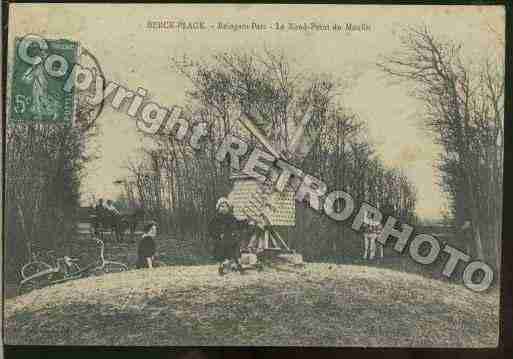 Ville de BERCK Carte postale ancienne