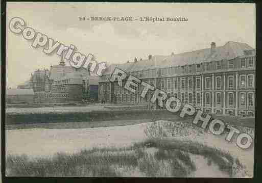 Ville de BERCK Carte postale ancienne