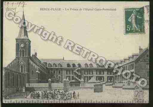 Ville de BERCK Carte postale ancienne