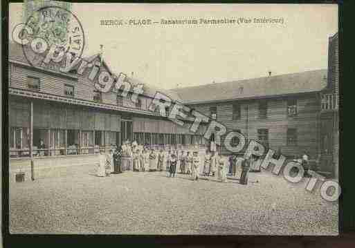 Ville de BERCK Carte postale ancienne