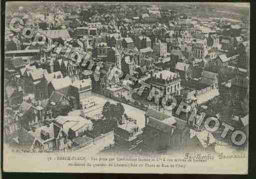 Ville de BERCK Carte postale ancienne