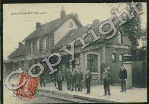 Ville de BERGUETTE Carte postale ancienne