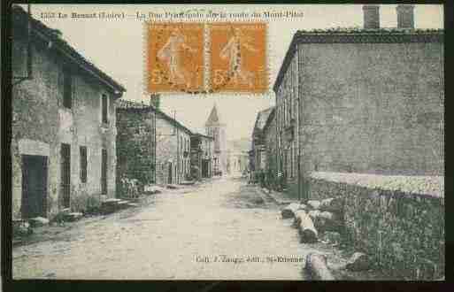 Ville de BESSAT(LE) Carte postale ancienne