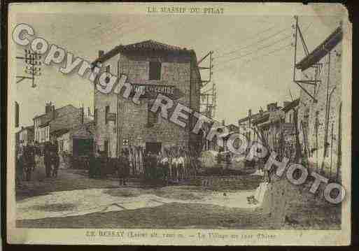 Ville de BESSAT(LE) Carte postale ancienne