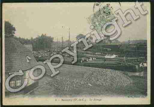 Ville de BEUVRY Carte postale ancienne