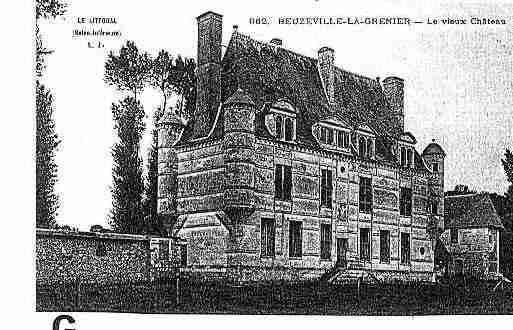 Ville de BEUZEVILLELAGRENIER Carte postale ancienne