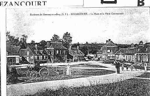 Ville de BEZANCOURT Carte postale ancienne