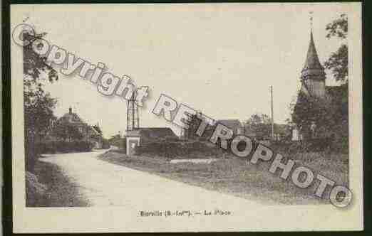 Ville de BIERVILLE Carte postale ancienne