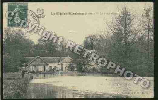 Ville de BIGNONMIRABEAU Carte postale ancienne