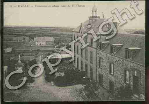 Ville de BIVILLE Carte postale ancienne