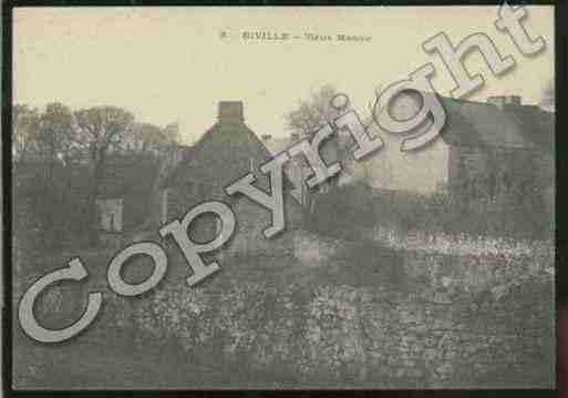 Ville de BIVILLE Carte postale ancienne