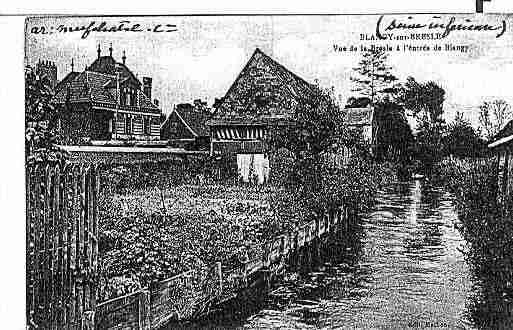 Ville de BLANGYSURBRESLE Carte postale ancienne