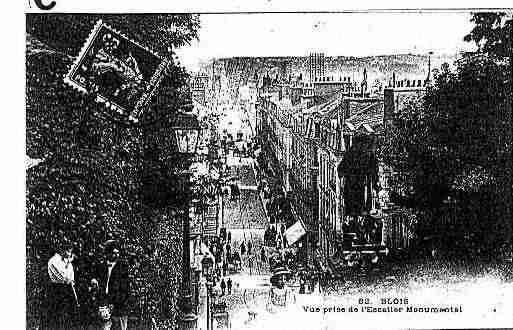 Ville de BLOIS Carte postale ancienne