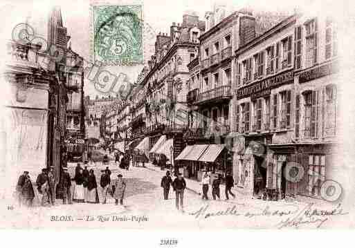 Ville de BLOIS Carte postale ancienne