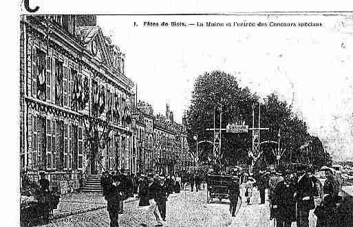 Ville de BLOIS Carte postale ancienne