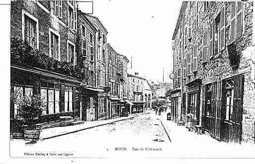 Ville de BOEN Carte postale ancienne