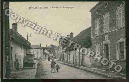 Ville de BOESSE Carte postale ancienne