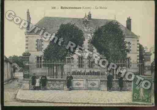 Ville de BOISCOMMUN Carte postale ancienne