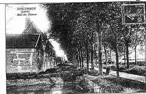 Ville de BOISCOMMUN Carte postale ancienne