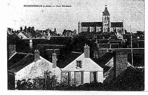 Ville de BOISCOMMUN Carte postale ancienne