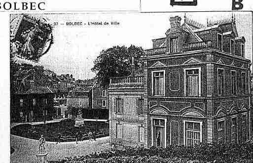 Ville de BOLBEC Carte postale ancienne