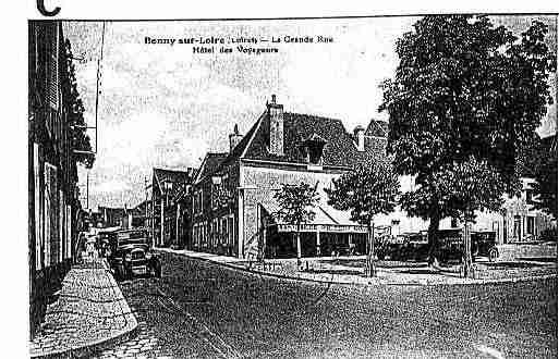 Ville de BONNYSURLOIRE Carte postale ancienne