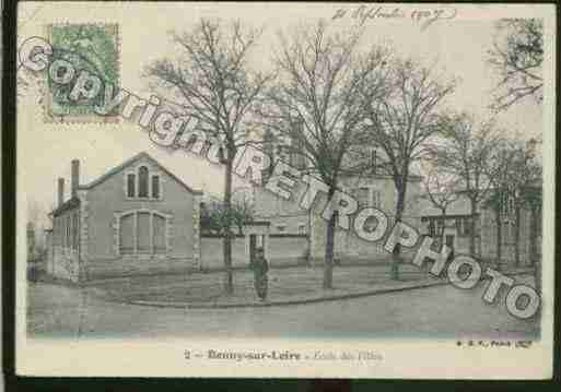 Ville de BONNYSURLOIRE Carte postale ancienne